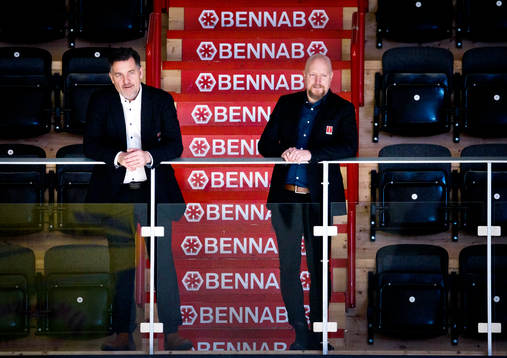 Örebros GM Stefan Bengtzén och sportchef Niklas Johansson
