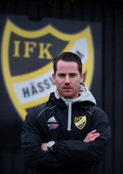 IFK Hässleholms tränartrio Johan ”Sheriffen” Persson