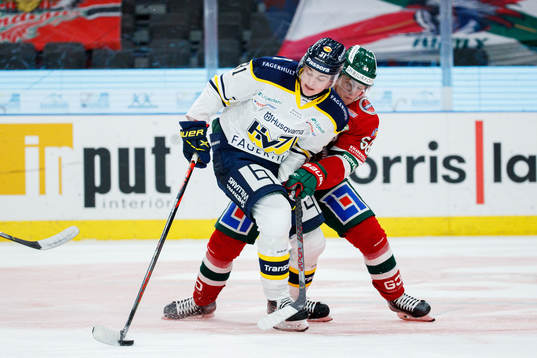 s Filip Cederqvist och Frölundas Jesper Sellgren