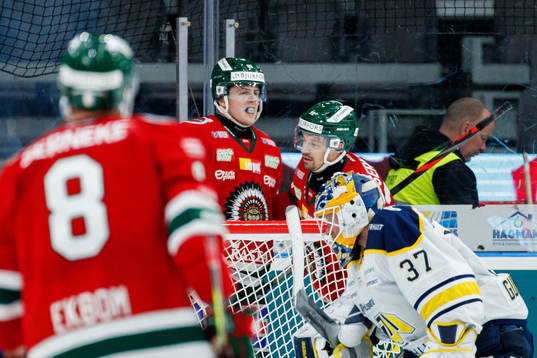 Frölundas Patrik Carlsson jublar