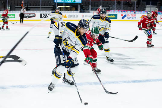 s Eric Martinsson och Frölundas Robin Alvarez
