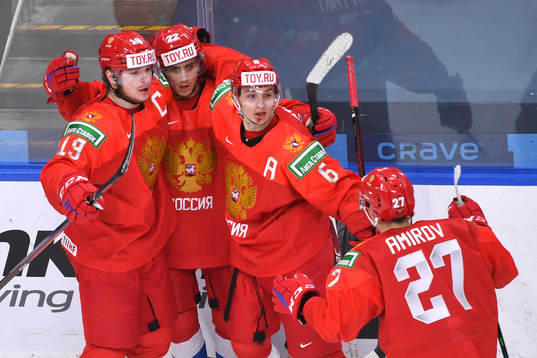 Marat Khusnutdinov, Vasili Podkolzin, Rodion Amirov and