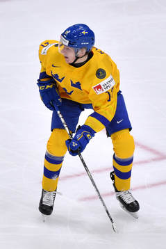 Oskar Kvist of Sweden skates