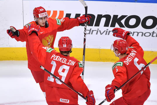 Marat Khusnutdinov, Vasili Podkolzin, and Semyon Chistyakov