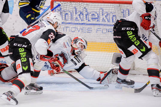 Malmö Redhawks målvakt Lars Volden