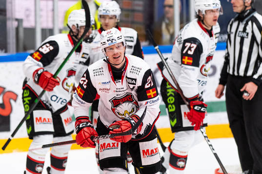 Malmö Redhawks Lars Bryggman jublar