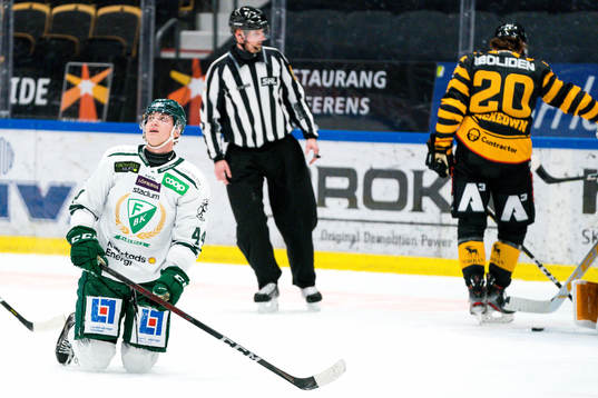 Färjestads Jacob Peterson deppar