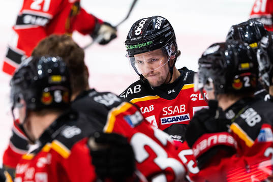 Luleås Victor Berglund jublar