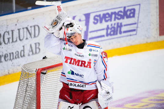 Timrås målvakt Jacob Johansson
