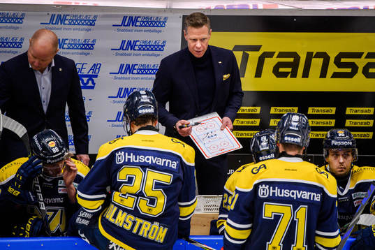 s tränare Nicklas Rahm