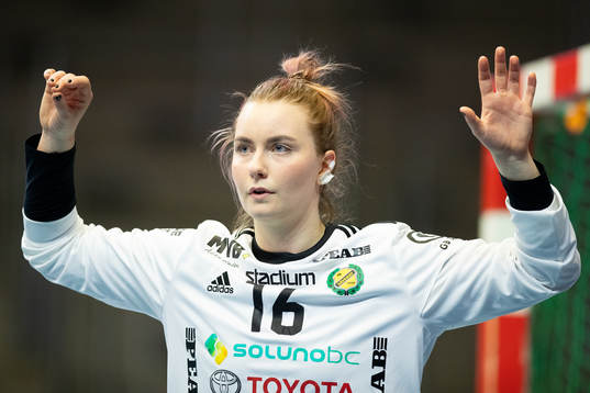 Sävehofs målvakt Wilma Kroon Andersson