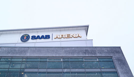 SAAB Arena före ishockeymatchen i SHL mellan Linköping