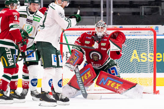 Frölundas målvakt Johan Mattsson
