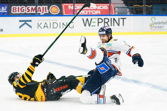 Skellefteås Oskar Nilsson och Växjös Emil Pettersson