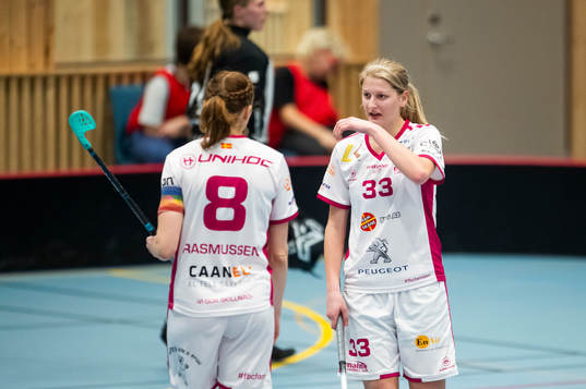 Malmö FBCs Ellen Rasmussen och Maja Ekström