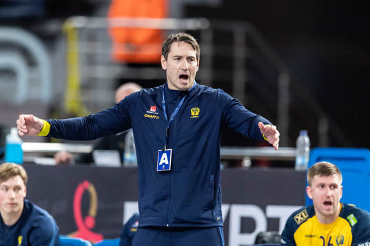 Glenn Solberg, head coach of Sweden