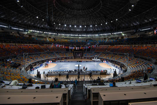 Interior view of Cairo Stadium