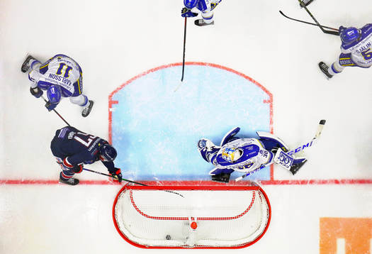 Mål 1-2 av Linköpings Jarno Kärki