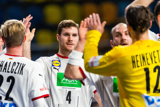 Johannes Golla of Germany celebrates