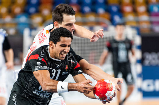 Omar Elwakil of Egypt and Filip Taleski of North Macedonia
