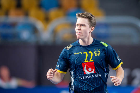 Lucas Pellas of Sweden celebrates