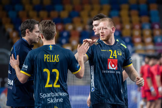 Lucas Pellas, Jim Gottfridsson and Glenn Solberg, head