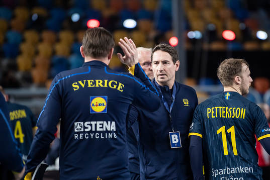 Glenn Solberg, head coach of Sweden