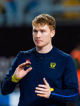 Jonathan Edvardsson of Sweden