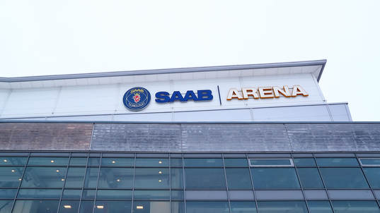 SAAB Arena före ishockeymatchen i SHL mellan Linköping