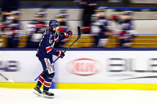 Linköpings Jarno Kärki jublar