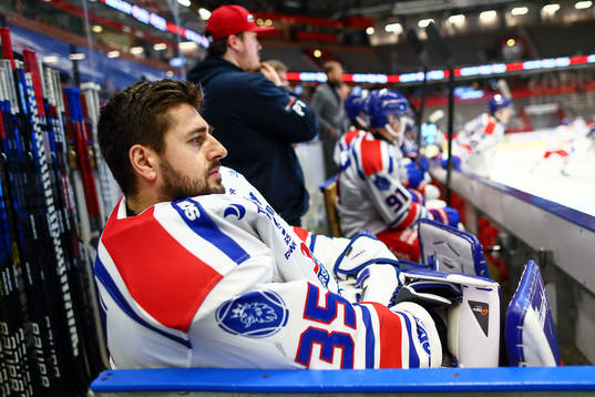 Oskarshamns målvakt Joe Cannata