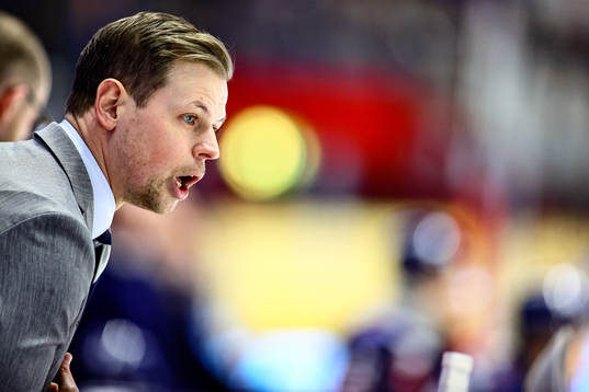 Oskarshamns tränare Martin Filander
