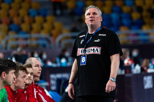 Nikolaj Jacobsen, head coach of Denmark