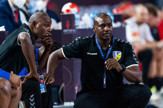 Francis Tuzolana, head coach of Congo