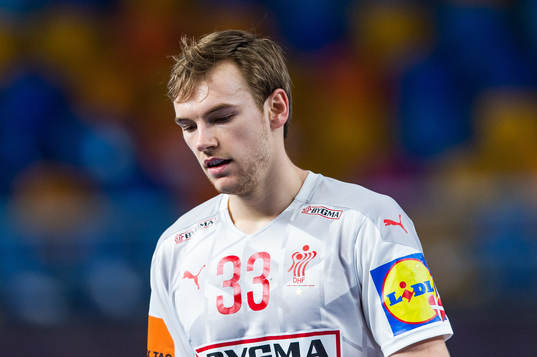 Mathias Gidsel of Denmark