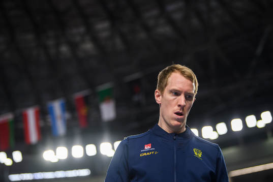 Goalkeeper Mikael Aggefors of Sweden