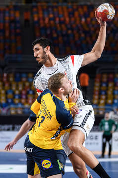 Yahia Omar of Egypt and Daniel Pettersson of Sweden