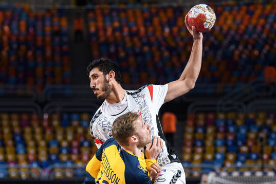 Yahia Omar of Egypt and Daniel Pettersson of Sweden