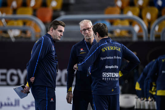 Martin Boquist, assistant coach, Mats Olsson, goalkeeper