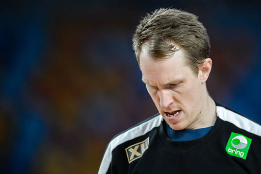 Goalkeeper Mikael Aggefors of Sweden looks dejected