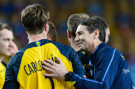 Glenn Solberg, head coach of Sweden
