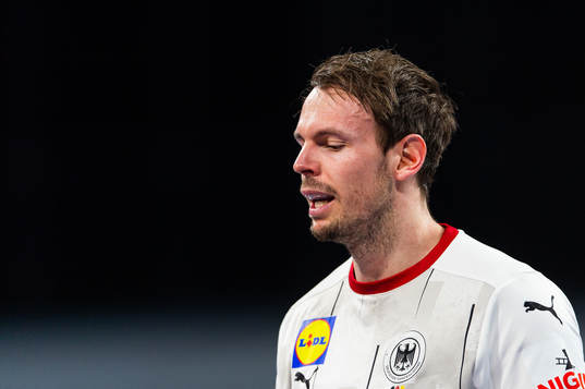Kai Häfner of Germany looks dejected