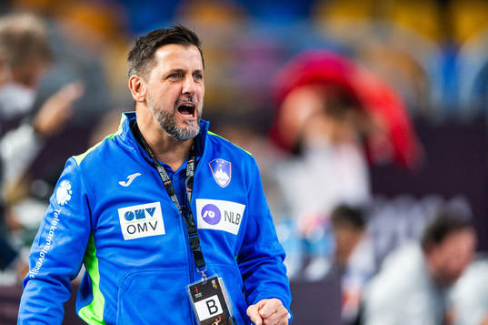 Ljubomir Vranjes, head coach of Slovenia