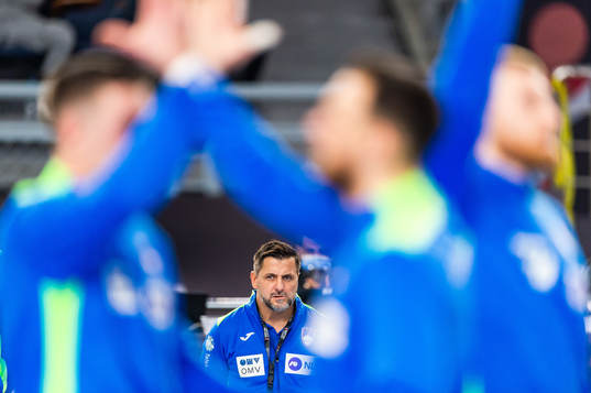 Ljubomir Vranjes, head coach of Slovenia