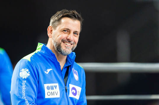Ljubomir Vranjes, head coach of Slovenia
