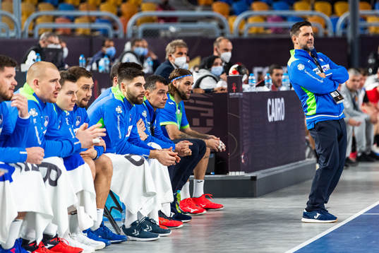 Ljubomir Vranjes, head coach of Slovenia