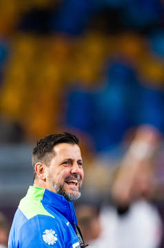 Ljubomir Vranjes, head coach of Slovenia