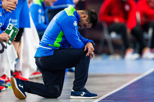 Ljubomir Vranjes, head coach of Slovenia