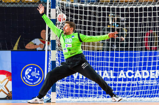 Goalkeeper Urban Lesjak