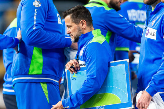 Ljubomir Vranjes, head coach of Slovenia